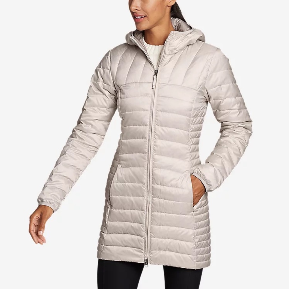 Eddie Bauer Astoria Hooded Down Parka Size Medium